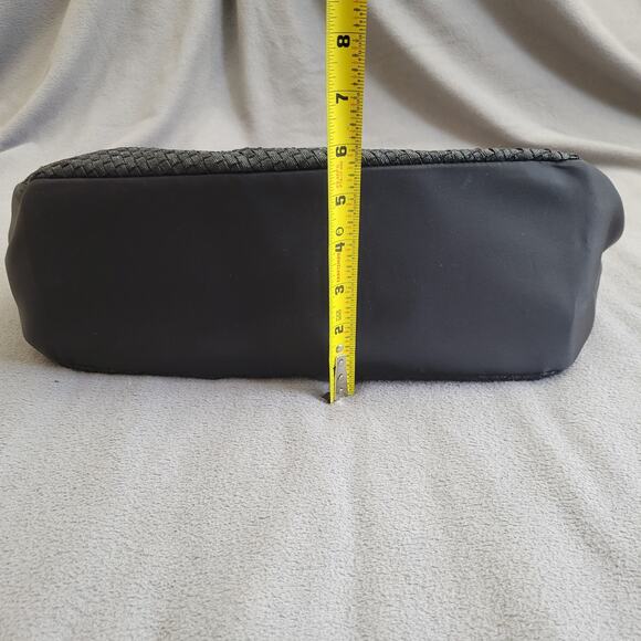 ZEE ALEXIS Purse Black Woven Boho Handbag Crossbody Strap Textured Tote Casual - Picture 7 of 14